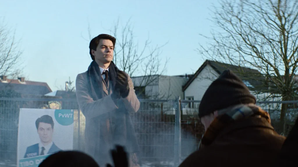 Still from The Leader Will Come