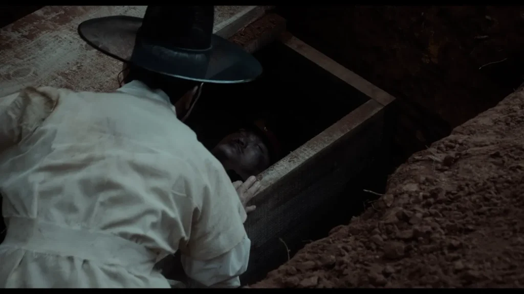 Still from The Old Man and The Grave
