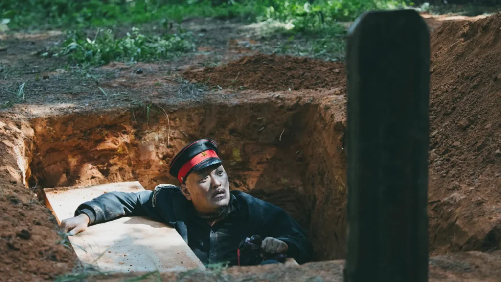 Still from The Old Man and The Grave